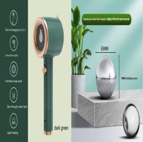 Mini Portable Handheld Garment Steamer Fabric Steam Iron For Clothes Travel Home Appliances Vertical US Plug Ironing Machine (Option: Green set-Eu-1PCS)