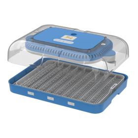 70 Egg Incubator With Automatic Turning & Humidity Control - Digital Poultry Hatcher For Chicken, Duck, And Quail Eggs-Auto Humidification & Temp (Color: Blue)